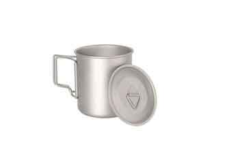 China 420ml Pure Titanium Cookware Ultralight Titanium Camping Pot Cup 90g Weight supplier