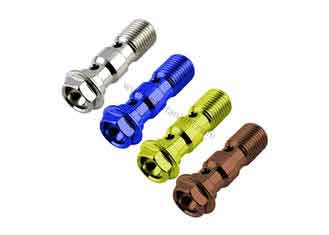 China Single Banjo Titanium Bolts Screws M10 X 1.0 Pro Bolt Titanium Race Motorcycle Parts supplier