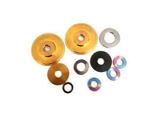 China Customized Titanium Nuts And Bolts Spring Lock Washer For Racing Motorcycle supplier