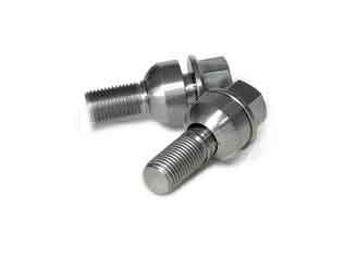 China CNC Turning Titanium MTB Bolts BMX / MTB Motorcycle Conical Seat Hex Lug Bolt supplier