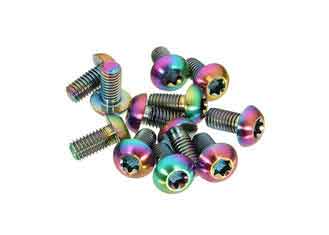 China Colorful Mtb Titanium Bolt Kit Button Head Torx Drive Titanium Screws For Motorcycle supplier