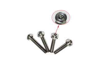 China Bicycle Titanium Screws Fasteners Torx Head Bolts DIY Titanium Bolts 2 PCS supplier