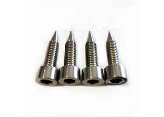 China Round Head Titanium Self Tapping Screws Gr5 Button Hexagon Socket DIN6921 supplier