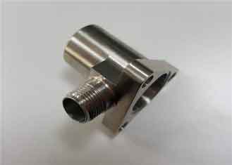 China Gr5 Gr2 CNC Titanium Parts TC4 Alloy Three Links Connection Parts Anti Corrosion supplier
