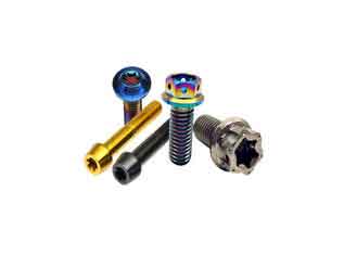 China Bicycle Titanium Bolts Screws Bike Fairing Brake Disc Rear Cycle Rotor Clip Flange supplier
