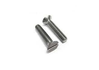 China DIN963 Titanium MTB Bolts Slotted Countersunk Head Screws For Car Parts supplier