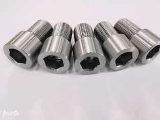 China 0.01mm Tolerance Turning Precision Machining Services Titanium Adapter OEM supplier