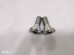 China GR5/TC4 Material Titanium Bolts Screws Fastener DIN Standard For Motorcycle supplier