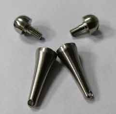 China 0.005mm Precision Titanium Precision Parts CNC Turning Parts Titanium Pen supplier