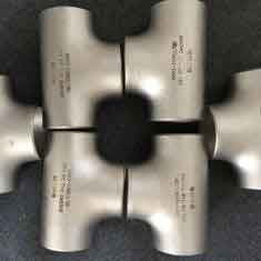 China High temperature resistance Gr2 Titanium Tee supplier