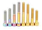 China DIN912 Colorful Titanium Fasteners Titanium Bolt Hex Socket Head Cap Screw factory