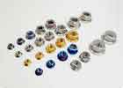 China Gr1 Gr2 Titanium Hex Flange Nut Fastener For Off Road Automobile Motorcycle factory
