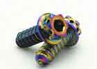 China M5 M6  X 15 Motorcycle Short Self Tapping Screws Rainbow Flange Head Screw factory