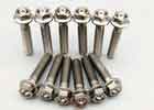China Gr5 Bolts Titanium Fasteners Hexagon Flange Bolt For All Sizes Motorcycle Parts factory