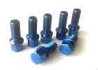 China Ti6al4v Titanium Steering Wheel Bolts Wheel Hub Bolts And Nuts Blue Color company