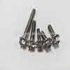 China M6 M8 M10 M12 Titanium Race Parts Hex Flange Head Bolts With Drilled Hole company