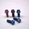 China DIN6921 Factory Direc Anodized M8x30mm Flange Bolt Hex Flange Head Titanium Bolt Automotive Flange Bolts factory