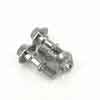 China M8 Titanium Hex Flange Head Bolts for Motor cycle Fastener Parts DIN 6923 Golden Oxide Finish factory
