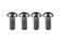 Grade 5 Titanium Fasteners Button Head Torx Bolts M5 12mm Lightest Bolts Screws supplier