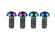 Grade 5 Titanium Fasteners Button Head Torx Bolts M5 12mm Lightest Bolts Screws supplier