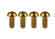 Grade 5 Titanium Fasteners Button Head Torx Bolts M5 12mm Lightest Bolts Screws supplier