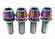 Grade 5 Hex Socket Head Cap Screw Titanium Alloy For Bicycle Rainbow Color supplier