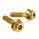 DIN6921 Factory Direc Anodized M8x30mm Flange Bolt Hex Flange Head Titanium Bolt Automotive Flange Bolts supplier