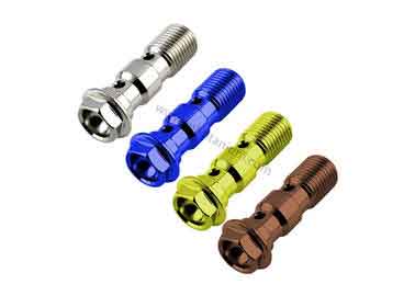Single Banjo Titanium Bolts Screws M10 X 1.0 Pro Bolt Titanium Race Motorcycle Parts