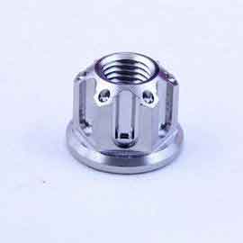 Sprocket Nut Titanium Motorcycle Parts Bi Hex 12 Point Flange Nut Grade 5