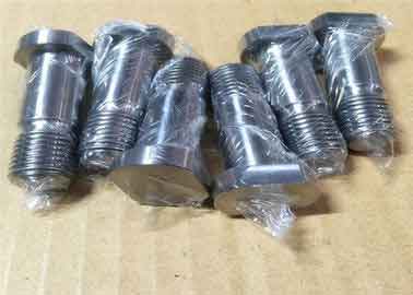 Gr5 Titanium Custom Wheel Lug Bolts with Cutting Head Type PVD Golden Color