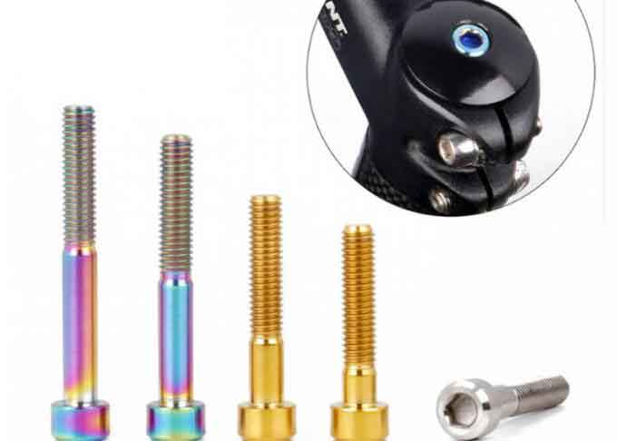 DIN912 Colorful Titanium Fasteners Titanium Bolt Hex Socket Head Cap Screw