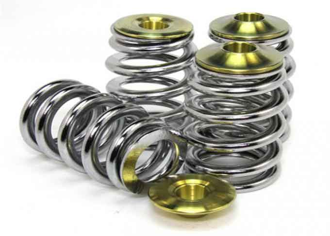 PVD CNC Titanium Parts Ti Retainers Set For Racing Enginee Input / Output Valve