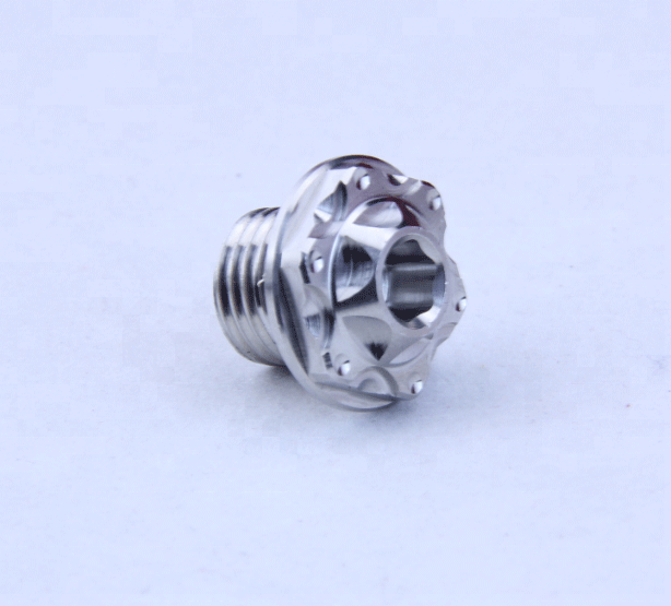 CNC Custom Oil Filter Cup Cover Screws Motorcycle Parts And Accessories