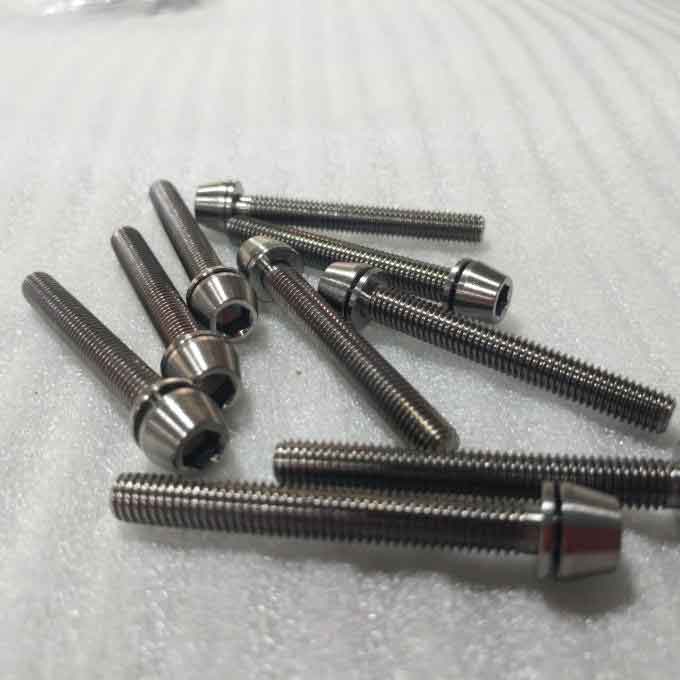 Low Cap Titanium Nuts And Bolts MTB Torx Socket ISO14580 DIN ASTM BS Standard