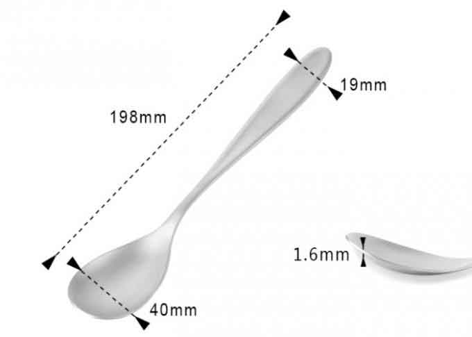 Sandblasted Titanium Camping Parts Flatware Spoon Fork Titanium Cutlery Set