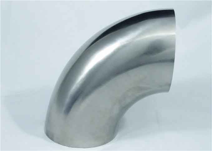 45° 90° 180° Elbow Plain Both Ends Titanium For Tube Fitting Connection