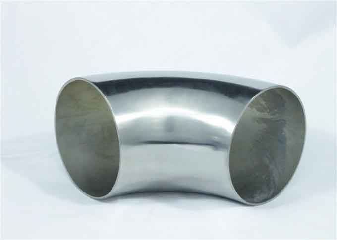 CNC Machining Titanium Elbow Pipe Fitting Ti Parts 45° 90° ASTM B363 WPT2