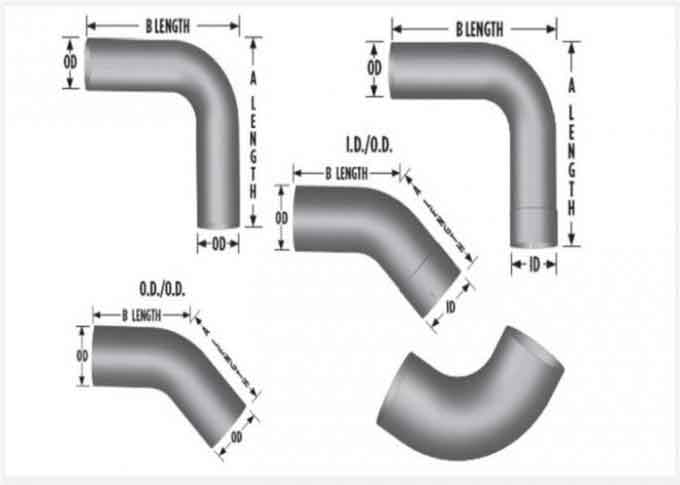 CNC Machining Titanium Elbow Pipe Fitting Ti Parts 45° 90° ASTM B363 WPT2