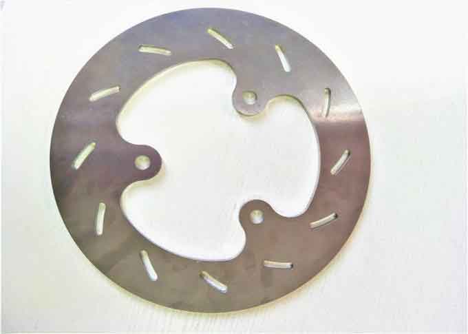 Racing Sport CNC Titanium Parts Machining Ti Alloy Brake Disc 320mm Diameter