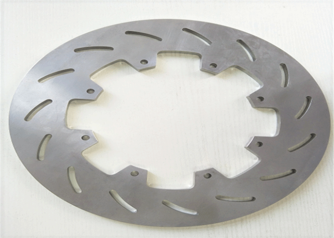 Racing Sport CNC Titanium Parts Machining Ti Alloy Brake Disc 320mm Diameter