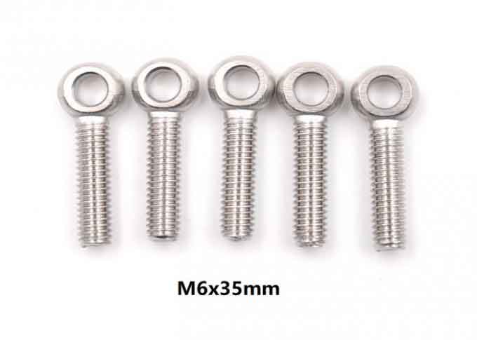 Industry / Vessel Screw Eye Bolt DIN444 Titanium Anodizing Color Light Weight