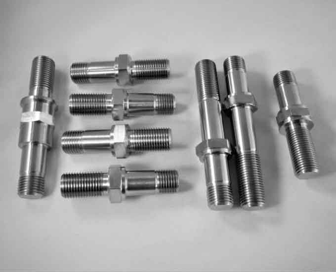 High Strength Titanium Alloy Bolts Light Weight , Grade 5 Titanium Bolts