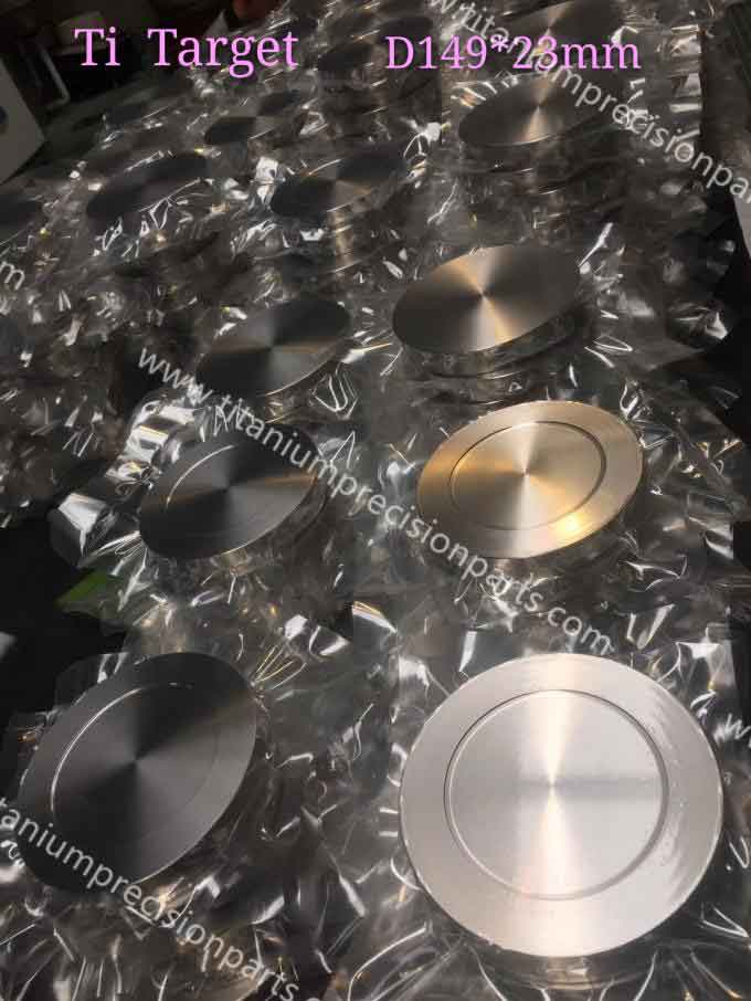 High Purity Pvd Titanium Sputtering Target GR1 GR2 Titanium Aluminum Target