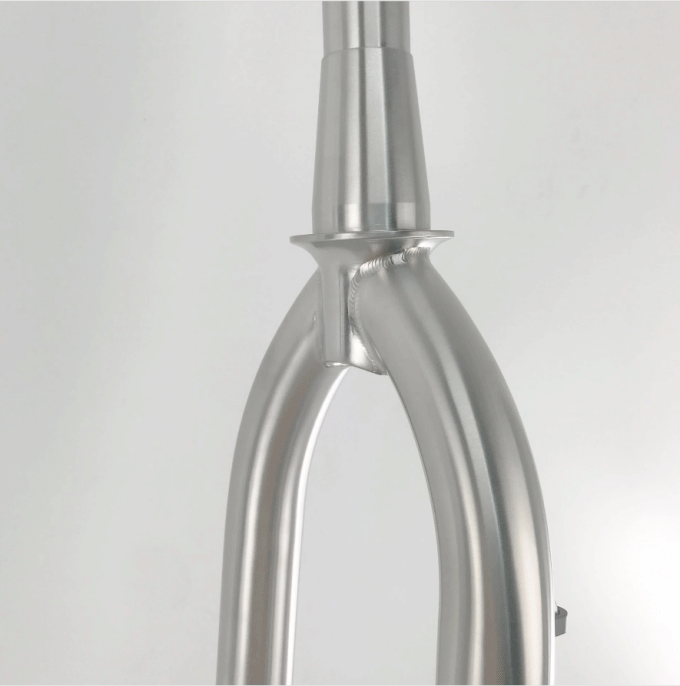 15mm Axle Titanium Bike Parts Big Tapered Crown Rigid MTB Fork 29" Size