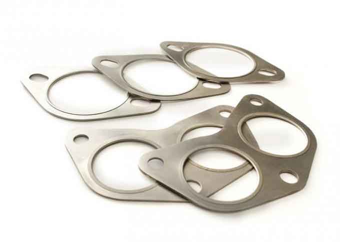 Universal Oval Titanium Precision Parts Replacement Turbo To Exhaust Gasket