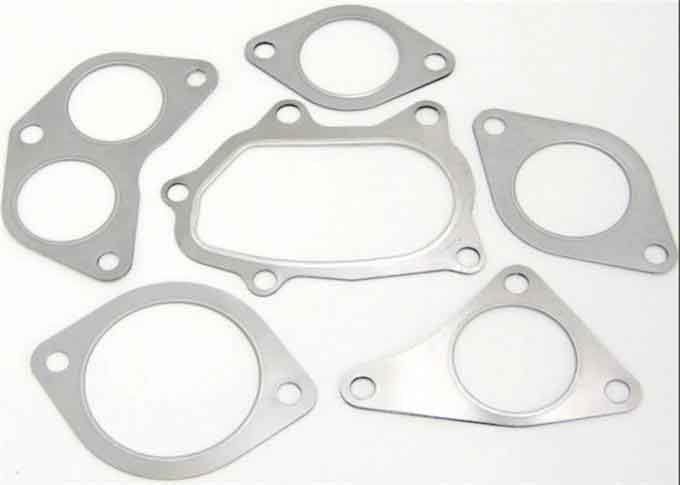 Universal Oval Titanium Precision Parts Replacement Turbo To Exhaust Gasket