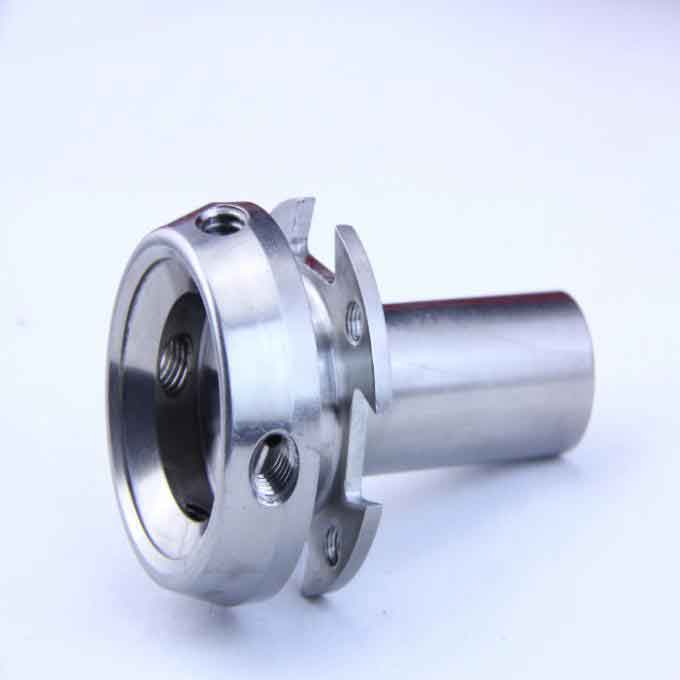 5 Axis Titanium Machining Services Customized Medical Machined Ti Parts