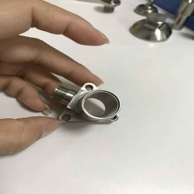 M10 Titanium Machining Services Titanium Pipe Fittings Cnc Turning Machine Parts