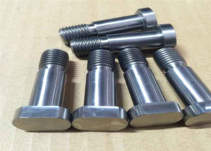 Gr5 Titanium Custom Wheel Lug Bolts with Cutting Head Type PVD Golden Color