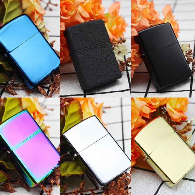 Outdoor Titanium Camping Parts Wind Proof Titanium Kerosene Lighter With Custom Case